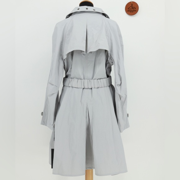 ❌SOLD❌ DONNA KARAN Embellished Trench Coat - Picture 6 of 16